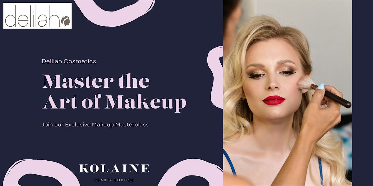Delilah Make up Masterclass and christmas Launch