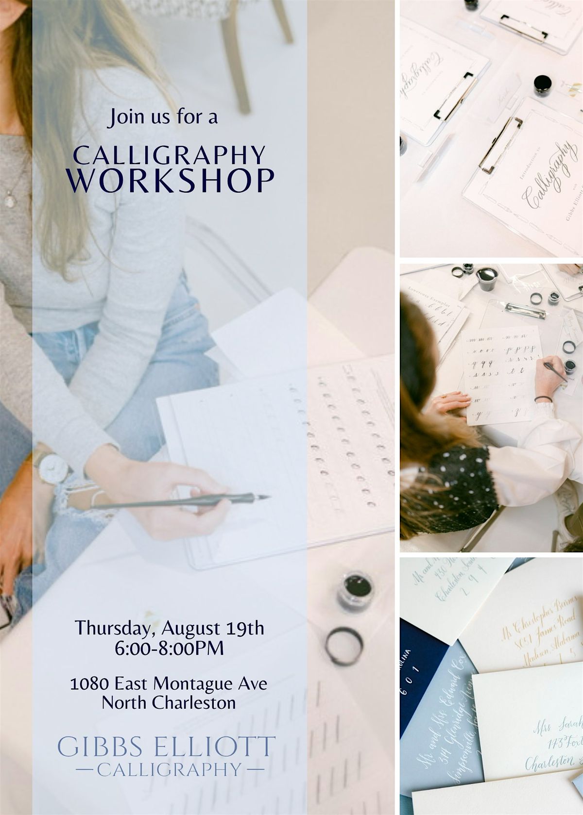 Calligraphy Workshop - Digs Charleston