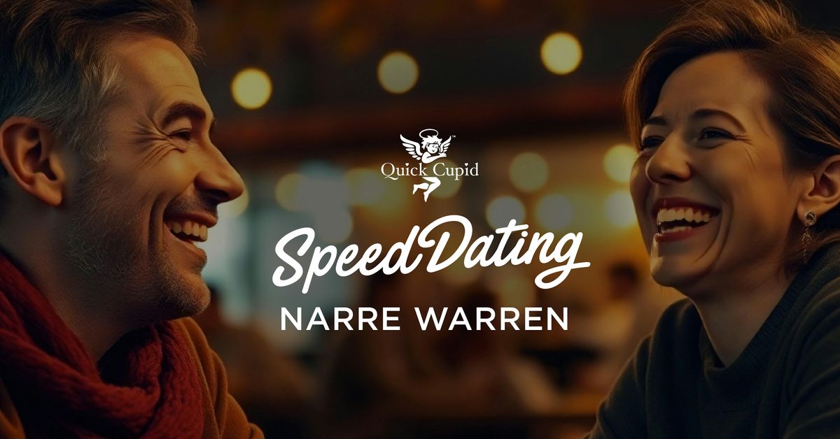 Quick Cupid Speed Dating Melbourne | 45-60yrs