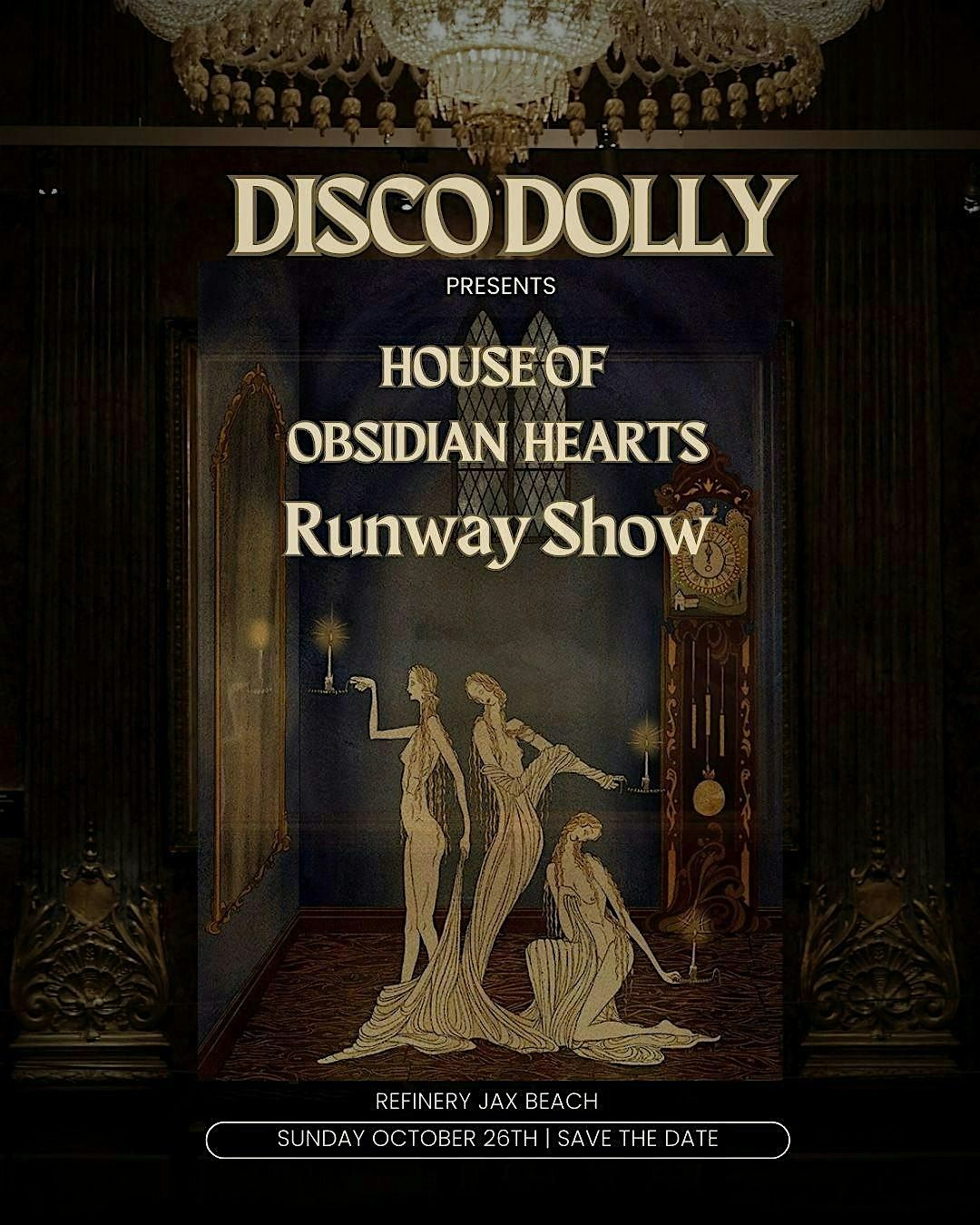 Disco Dolly - House of Obsidian Hearts Runway Show