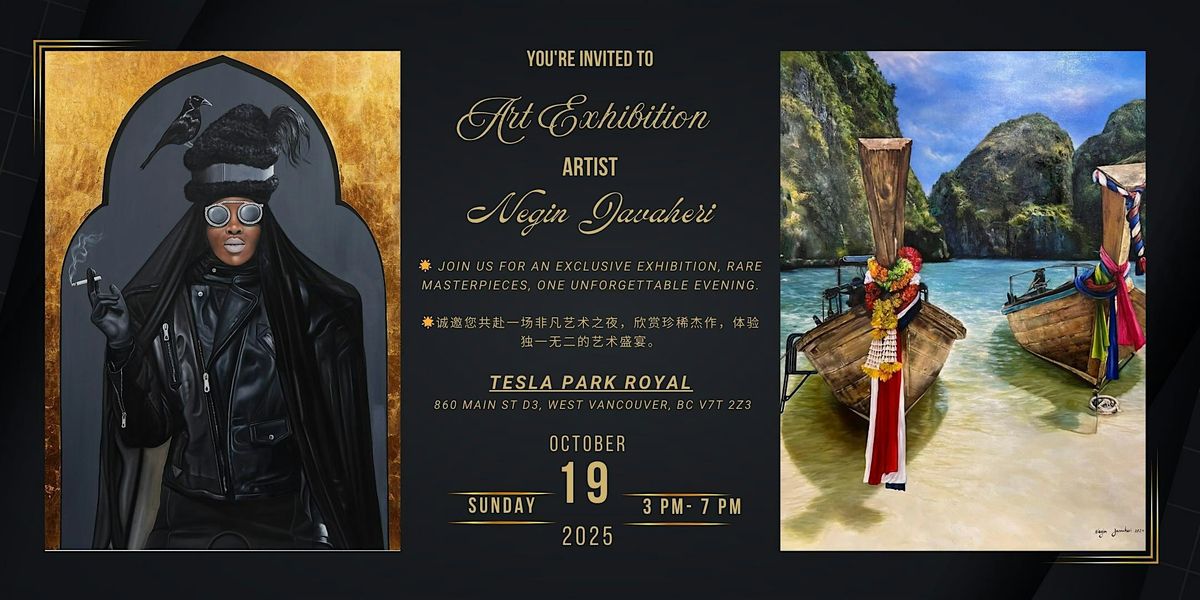 Art Exhibition: An Evening of Rare Masterpieces at Tesla ParkRoyal ...