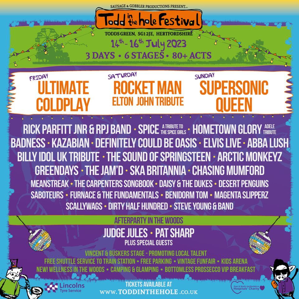 Todd In The Hole Festival | Todd In The Hole Festival, Stevenage, EN ...