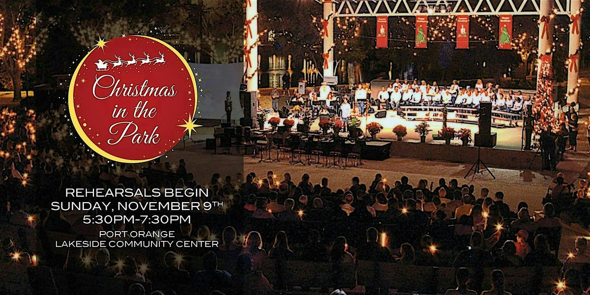 Christmas in the Park 2025 Choir Rehearsals