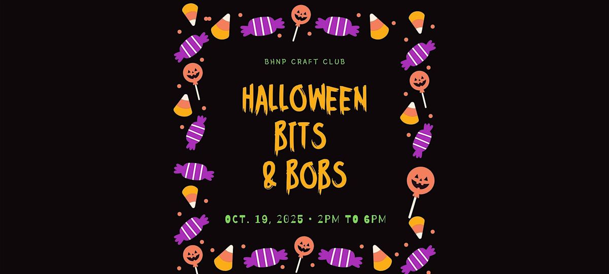 Halloween Bits & Bobs with BHNP Craft Club