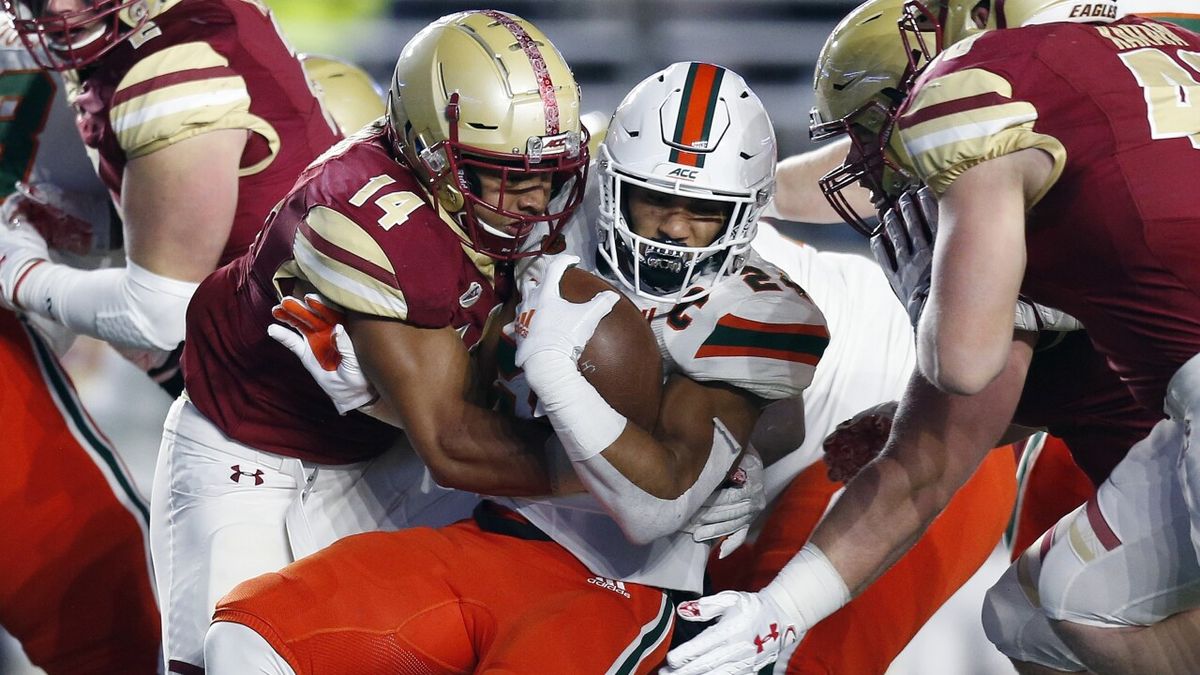 Miami Hurricanes vs. Boston College Eagles
