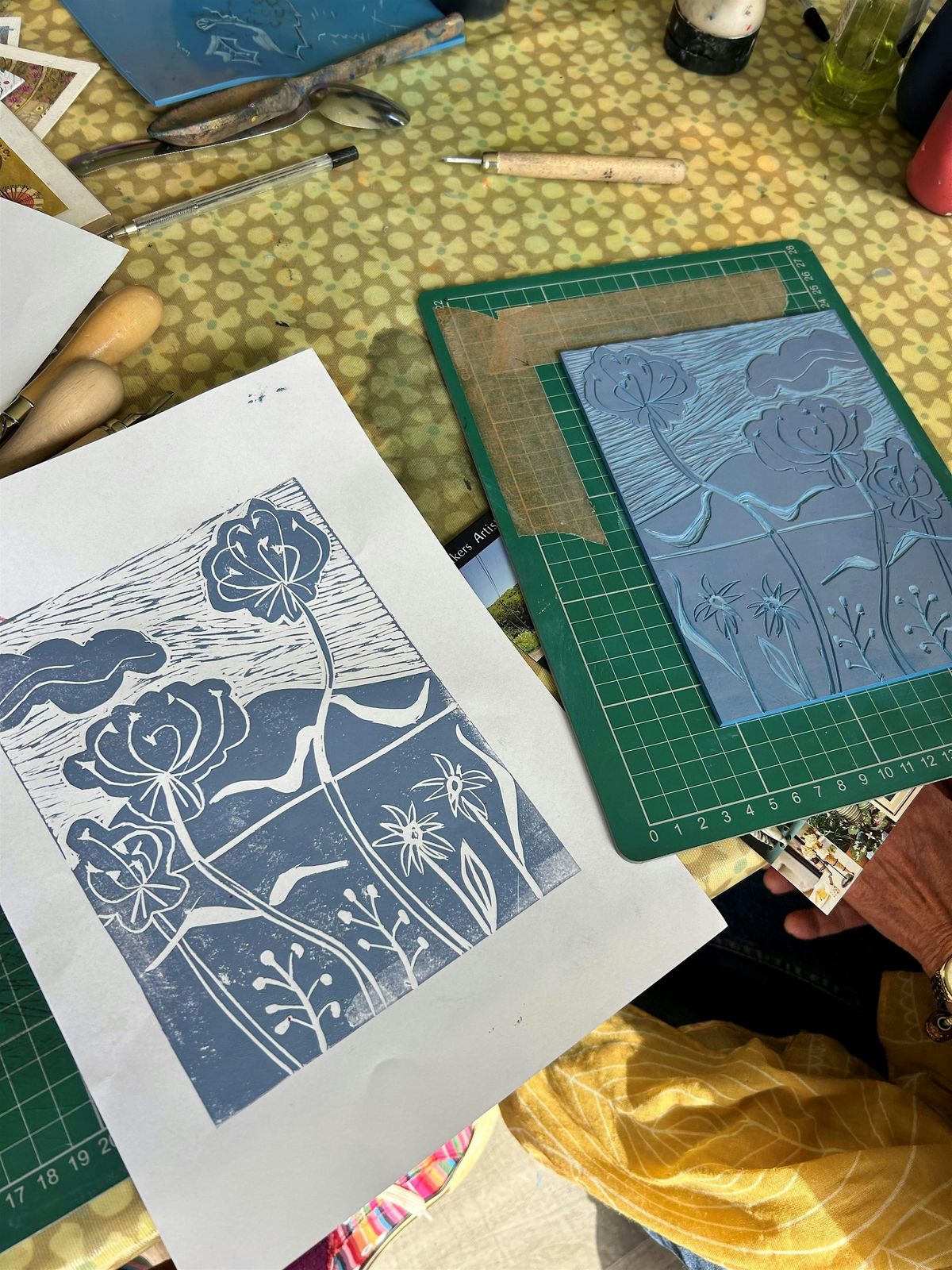 Inspired by Nature Lino Print Workshop