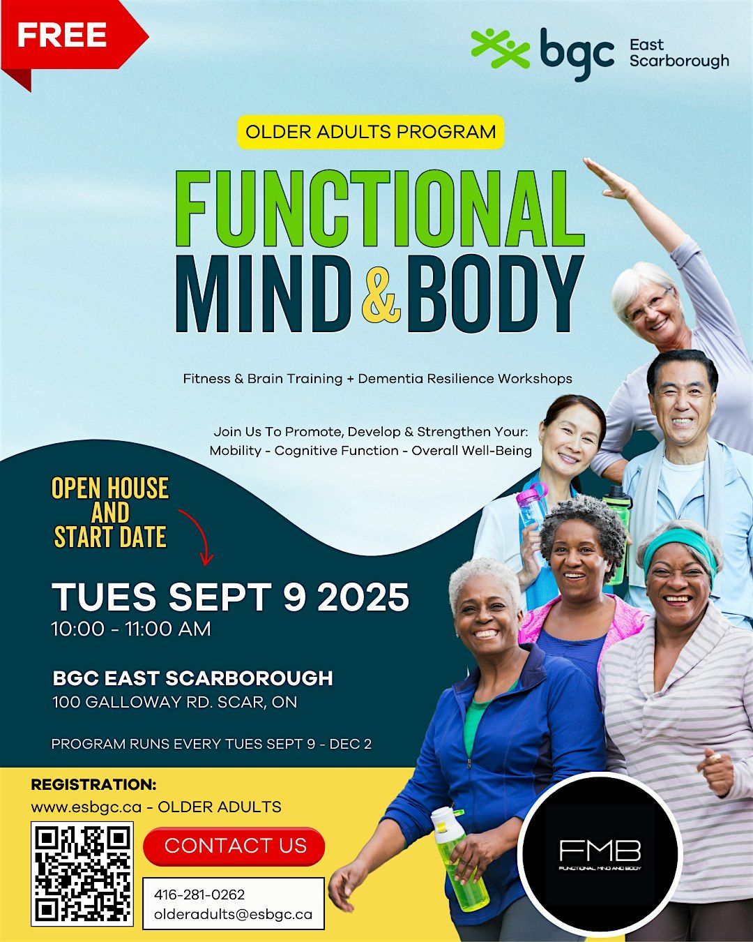 Older Adults Program Functional Mind & Body