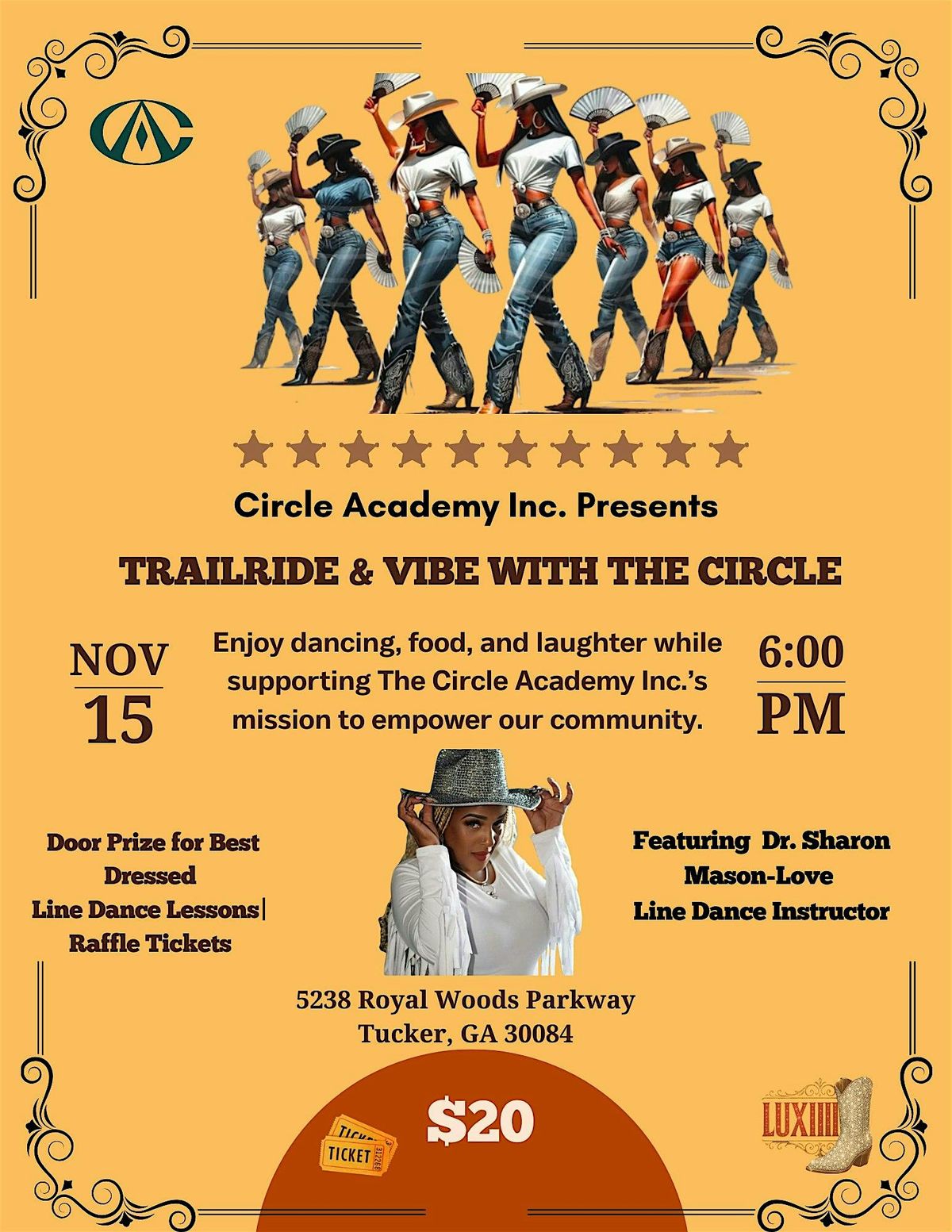 Trailride & Vibe with Circle Academy, Inc.