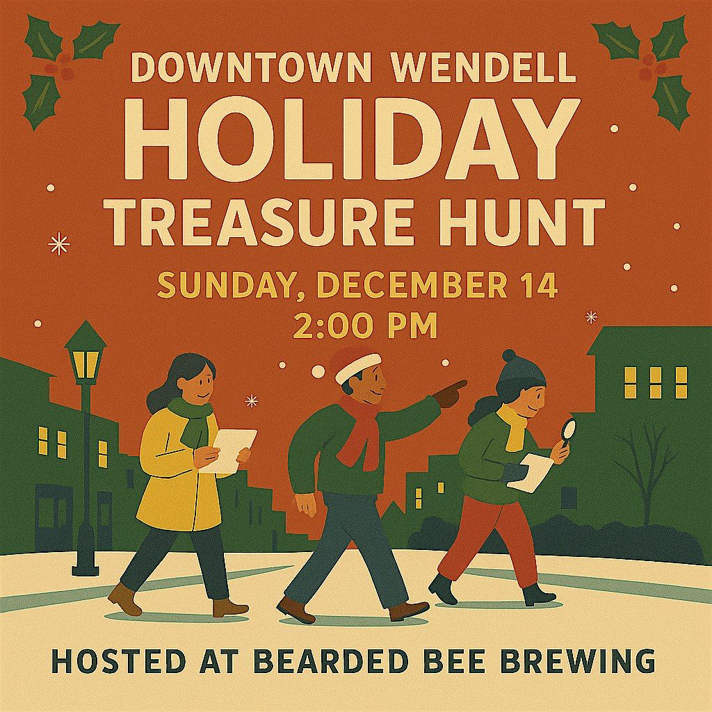 Wendell Holiday Walking Treasure Hunt - Hosted at Bearded Bee Brewing Co.