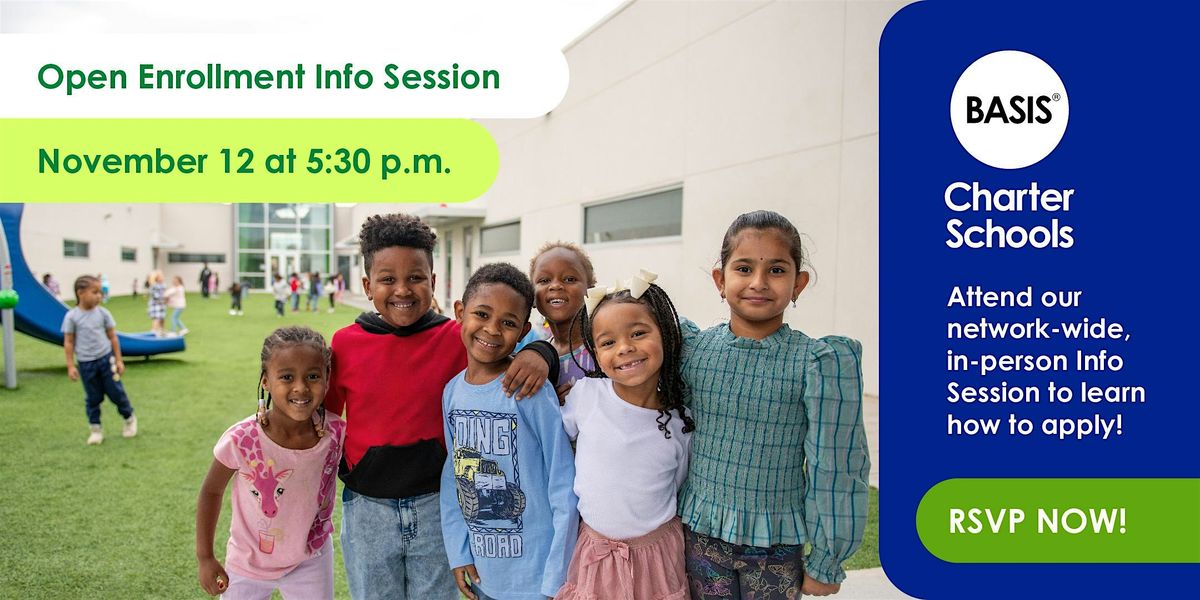 BASIS Baton Rouge Mid City Open Enrollment Info Session