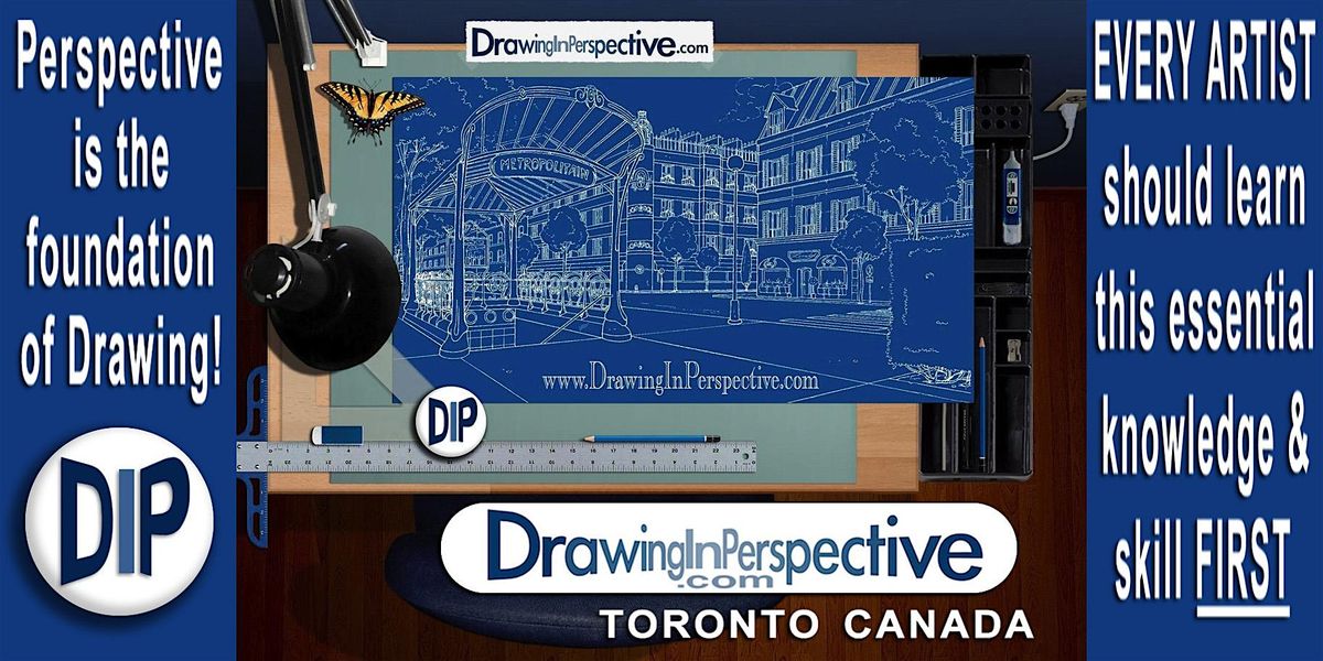 \u270f\ufe0f DRAWING In PERSPECTIVE Art Class - BEGINNER Program THURSDAYS!