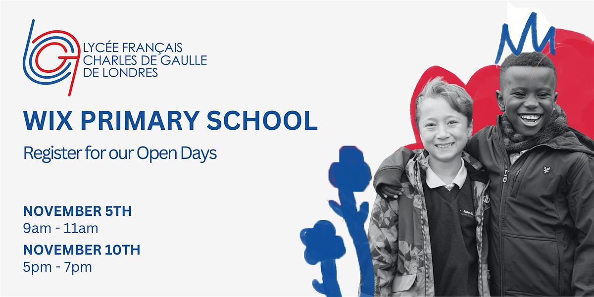 Wix Primary School Open Day 2025 - 10th November