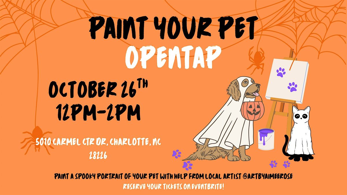 Paint Your Pet: Halloween Edition at OpenTap