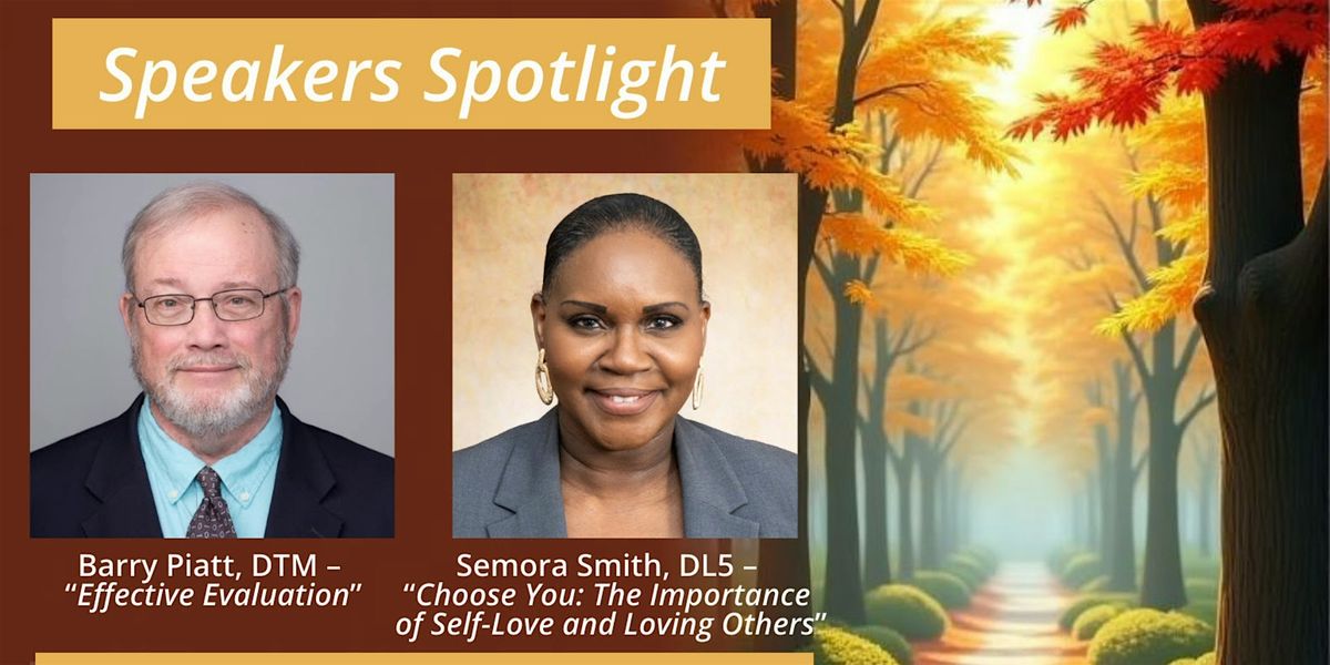 District 36 Special Fall Event - Nurture, Grow, Inspire