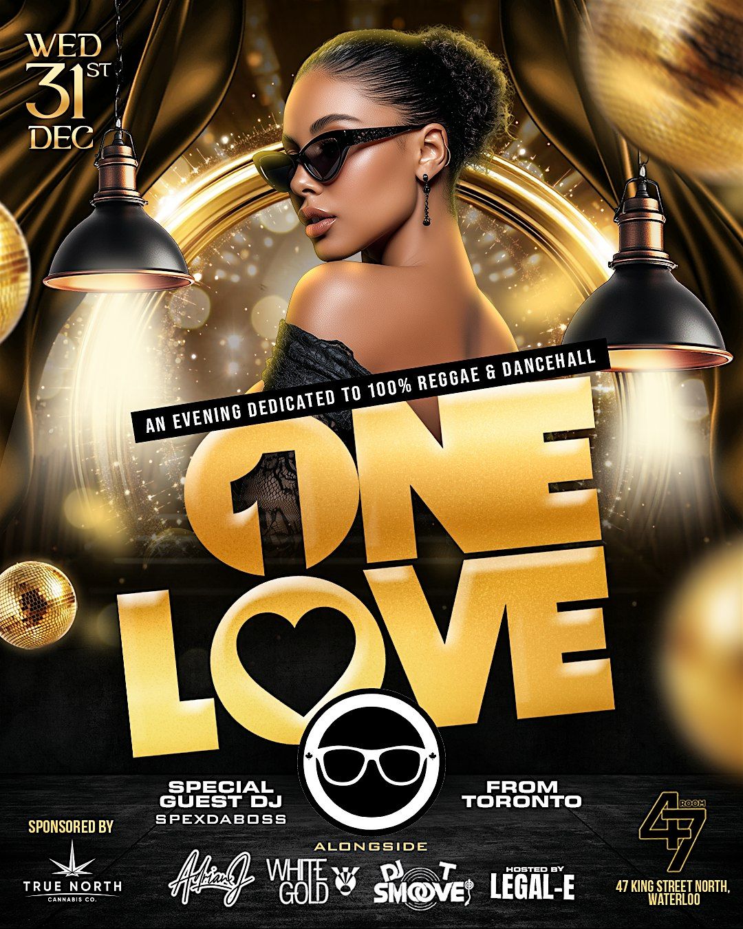 ONE LOVE - NEW YEARS EVE - REGGAE & DANCEHALL