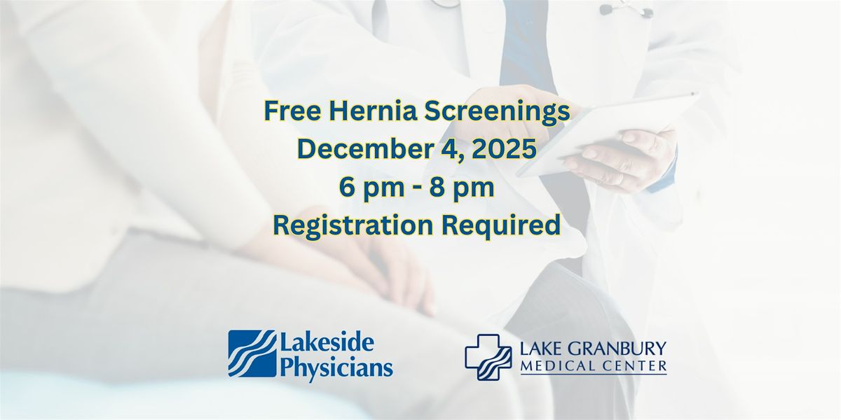 Free Hernia Screenings