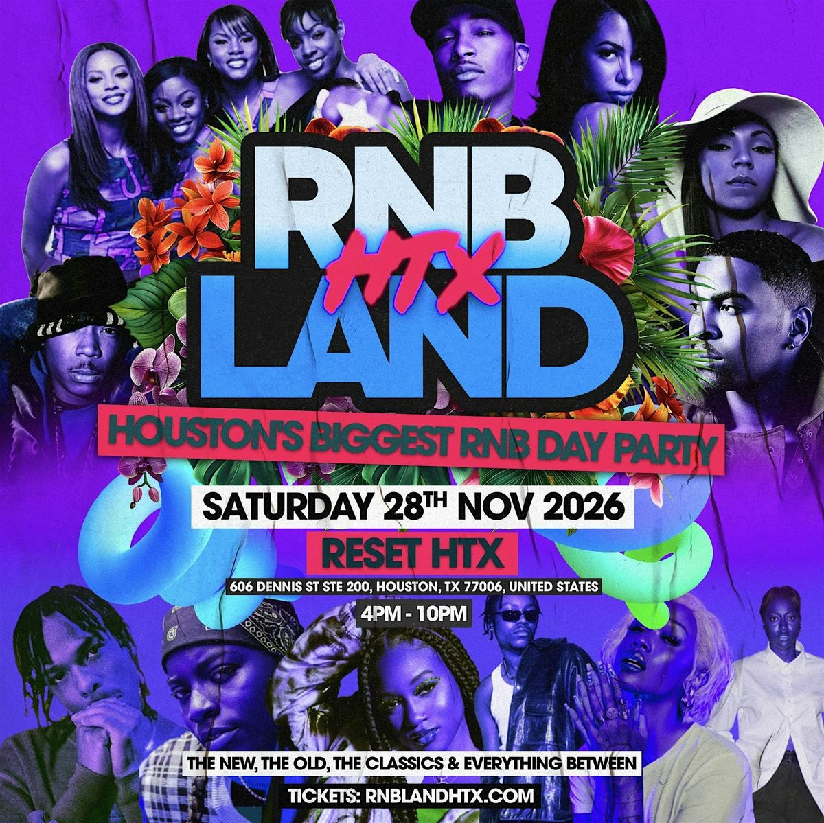 RNBLAND  - Houston's Biggest RnB Rooftop Day Party