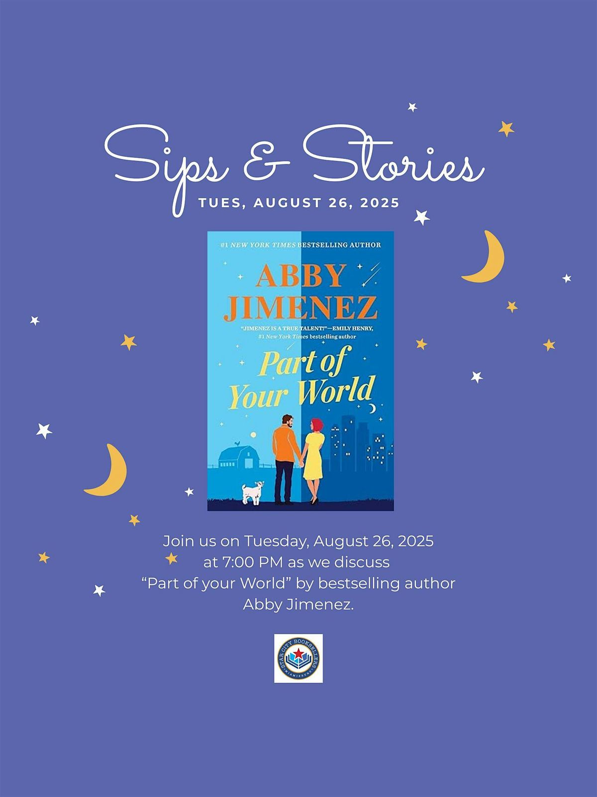 August Sips & Stories-Part of Your World