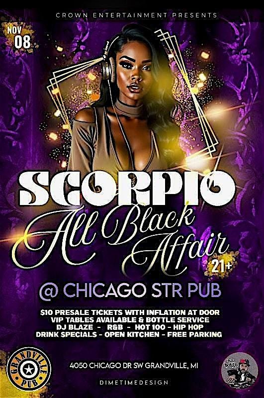 Scorpio All Black Affair