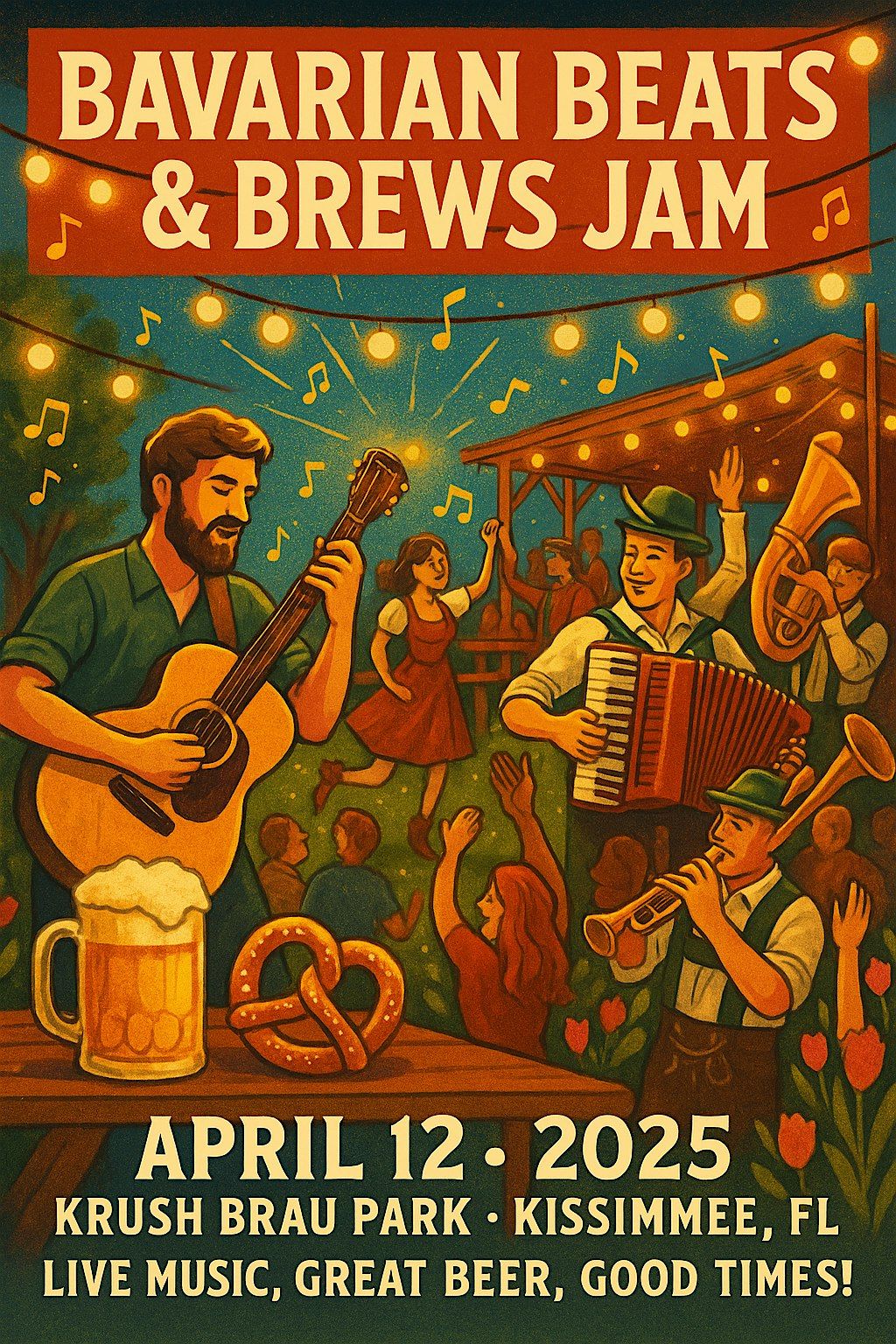 Bavarian Beats & Brews Jam Where Music Meets the Magic of the Biergarten