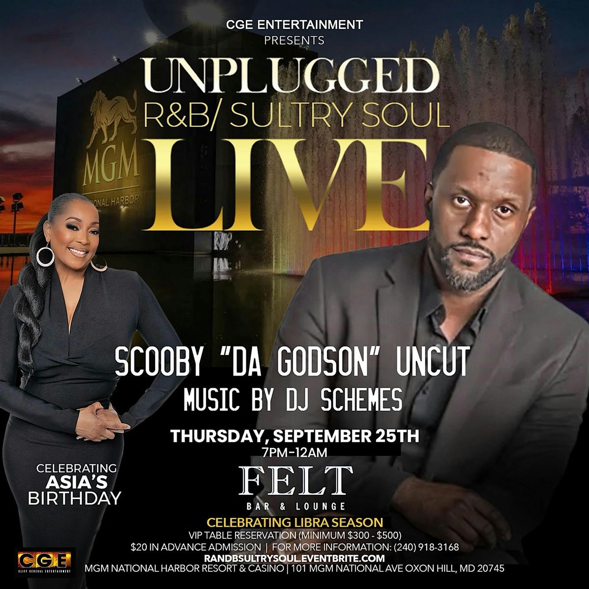 UNPLUGGED R&B\/SULTRY SOUL "LIVE"