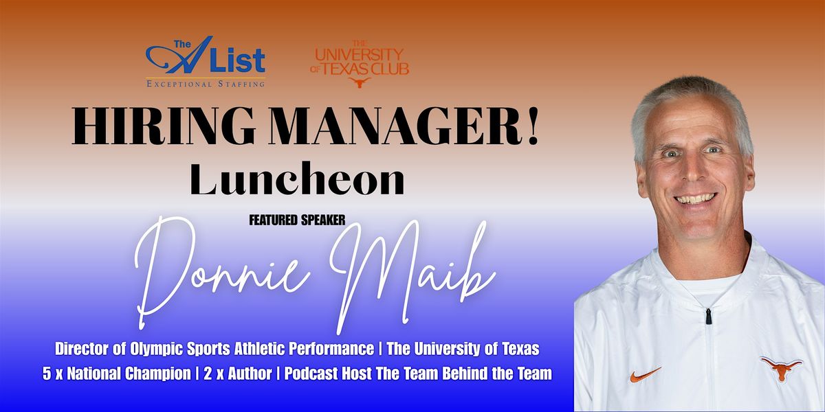 Winning Culture with Speaker Donnie Maib