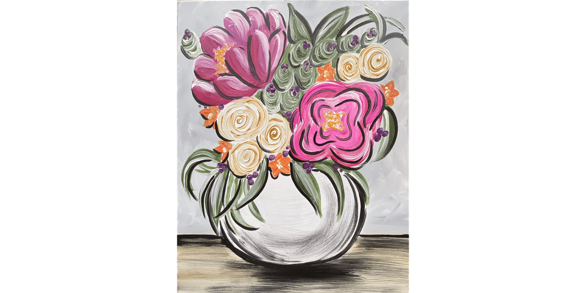 Lovely Blooms - Paint and Sip in Houston | Classpop!\u2122