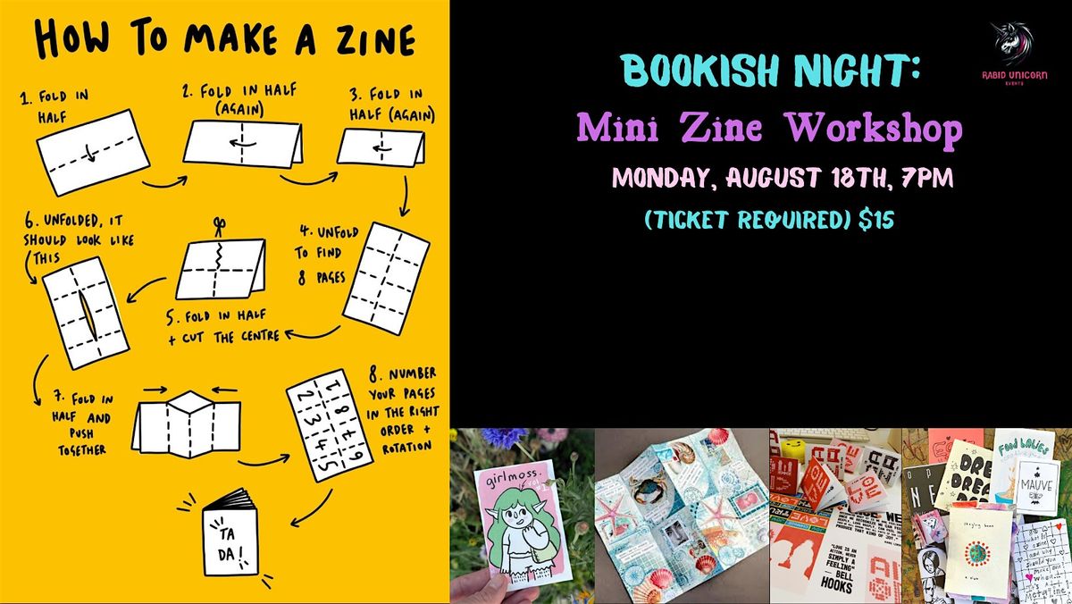 Bookish Night: Mini Zine Workshop