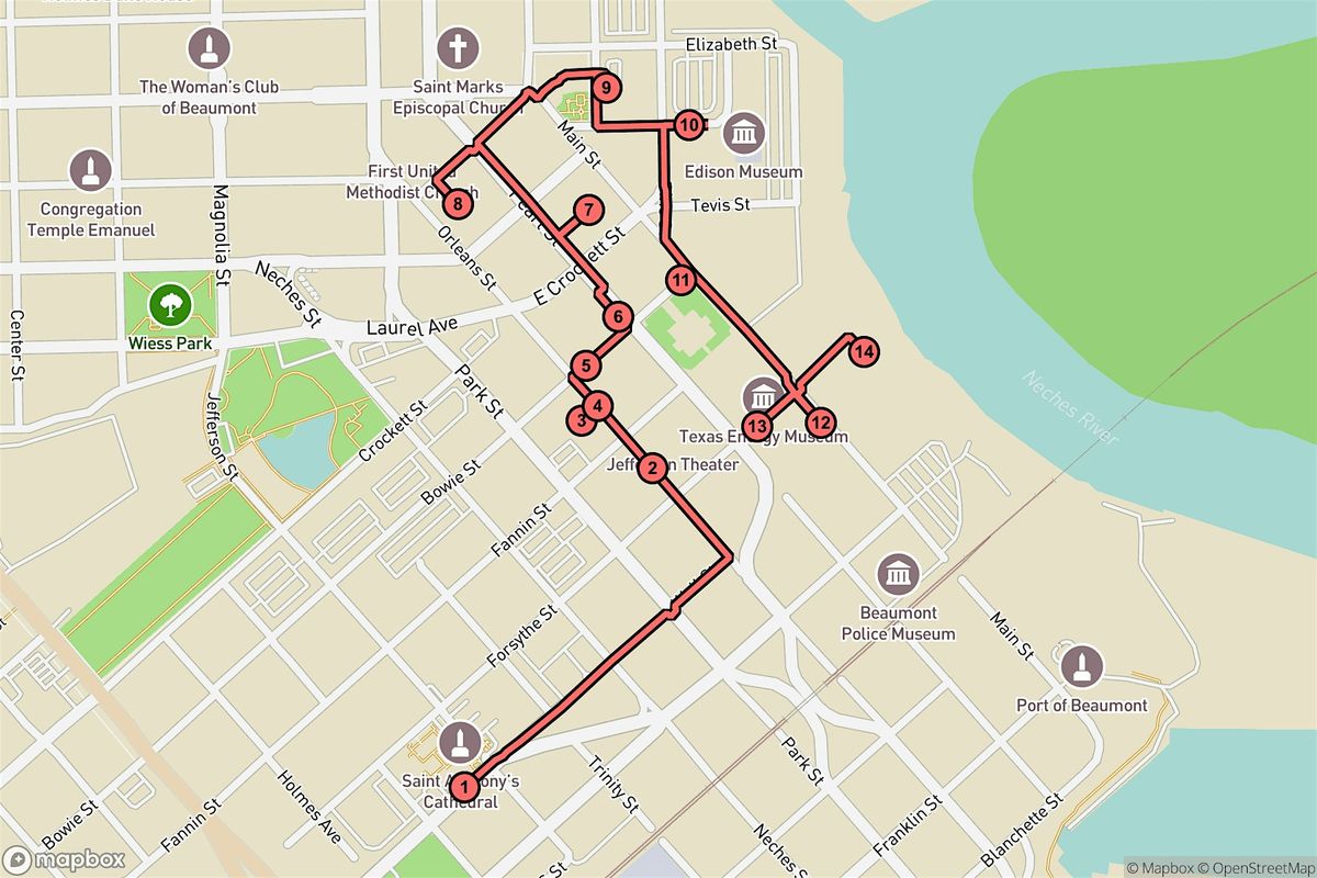 Beaumont Audio Tour: Echoes of Grandeur and Culture Trail