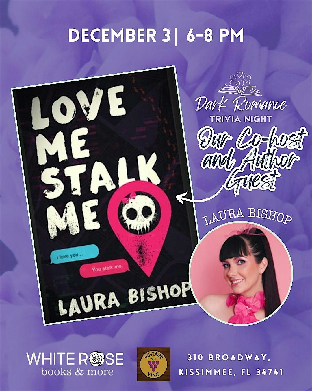 Dark Romance Trivia Night with Laura Bishop