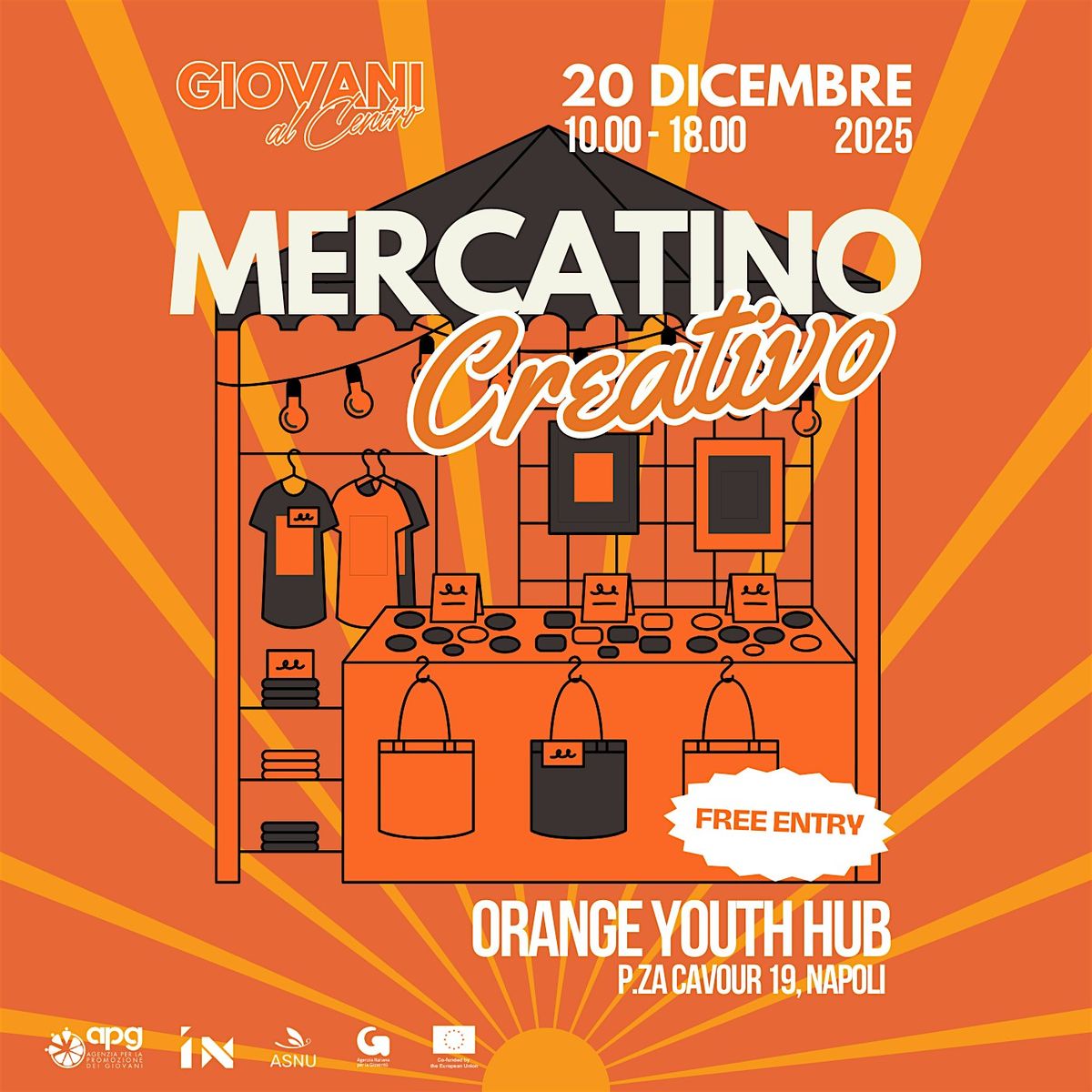 Mercatino dell'Artigianato Giovanile Creativo | Orange Youth Hub