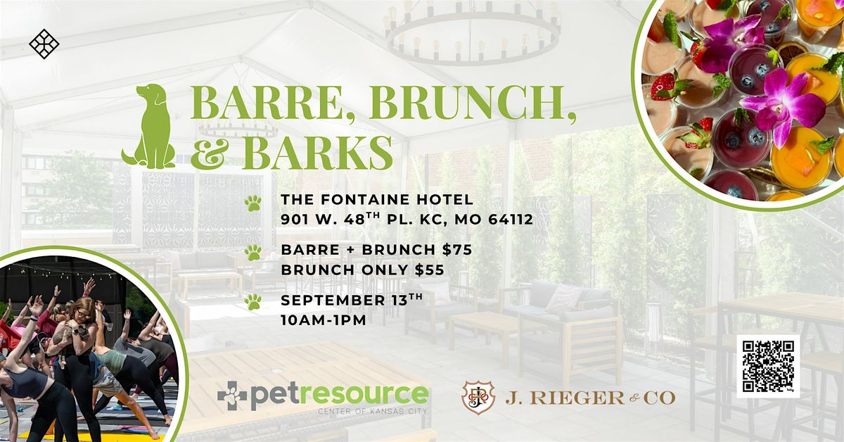 Barre, Brunch, & Barks