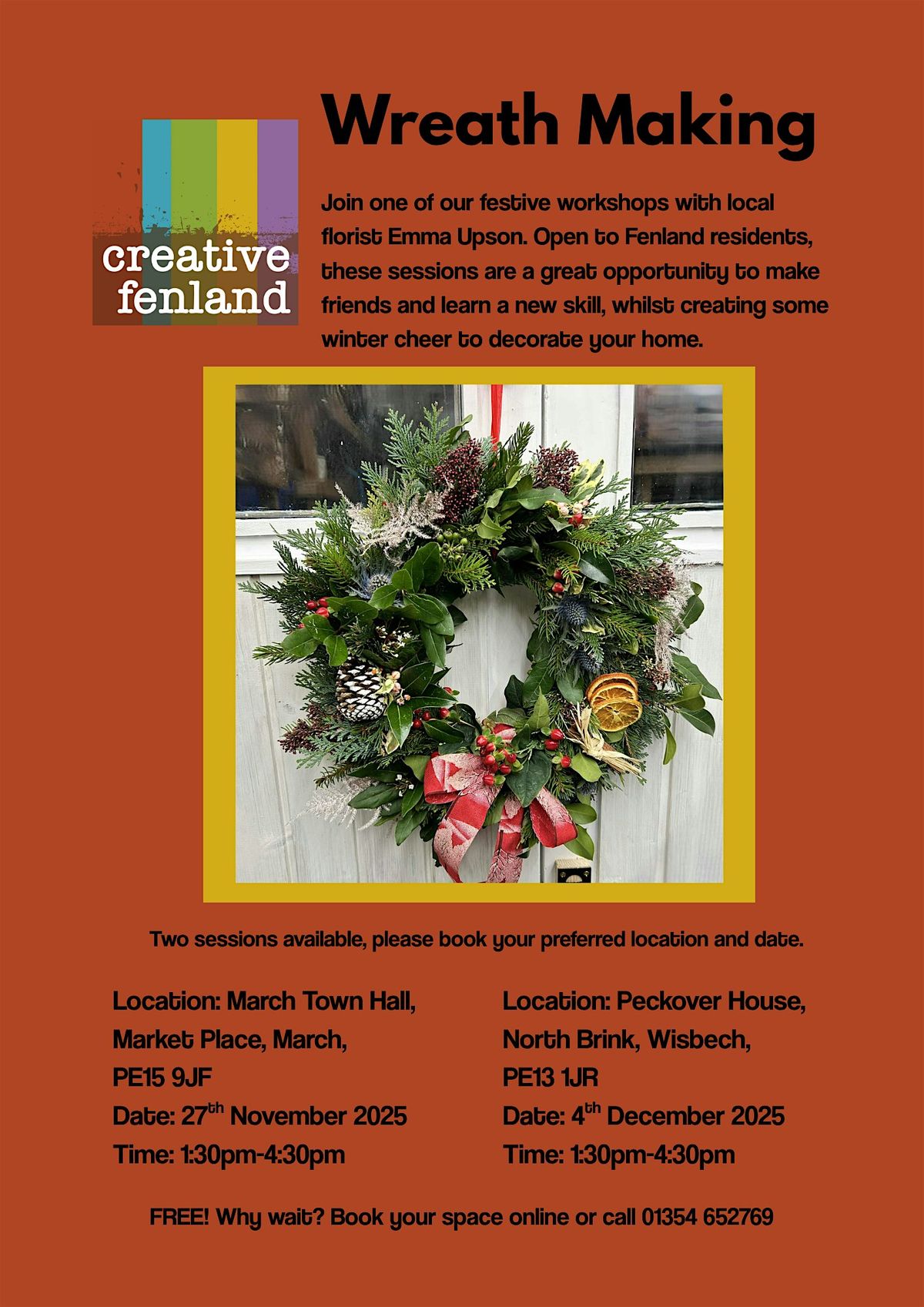 Wreath Making with Emma Upson