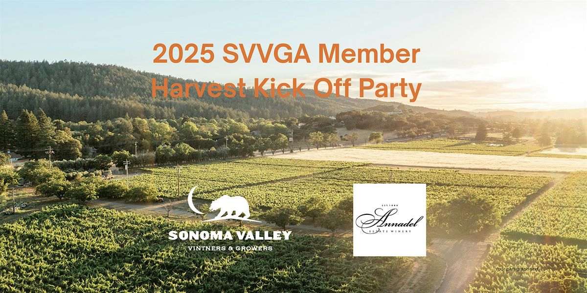 SVVGA's Member 2025 Harvest Kickoff Party