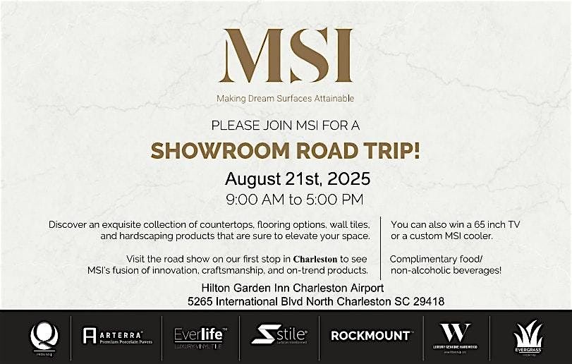 North Charleston, SC- MSI Showroom Road Trip