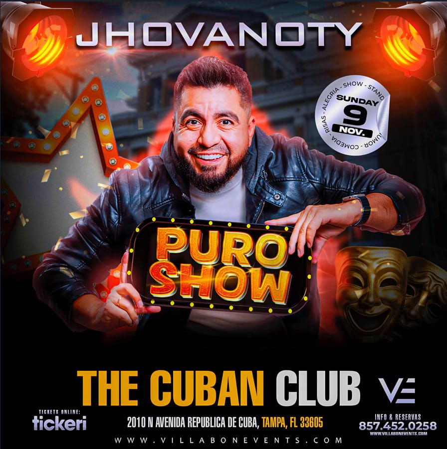Jhovanoty at Manuel Artime Theatre