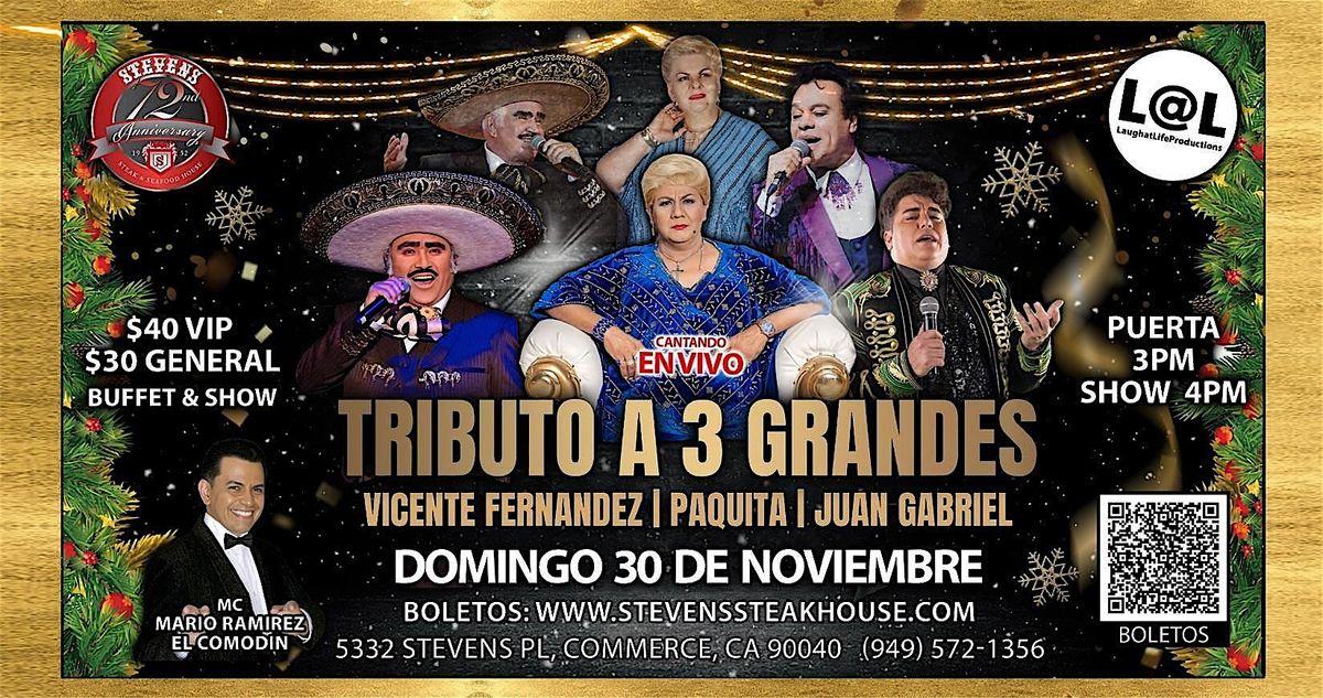 Tributo a Tres Grandes