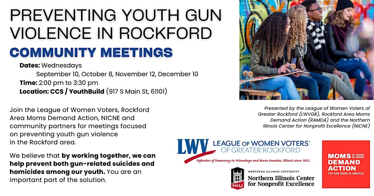 Preventing Youth Gun Violence in Rockford - December Meeting