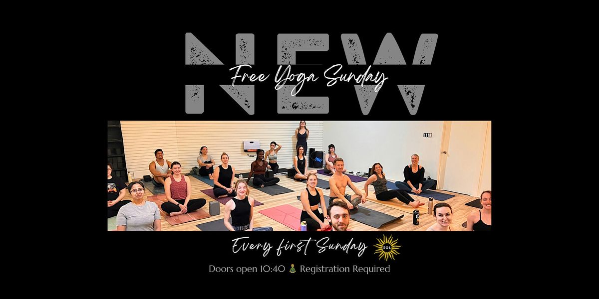FREE YOGA\u200d \u200dCOMMUNITY SUNDAY POWER FLOW