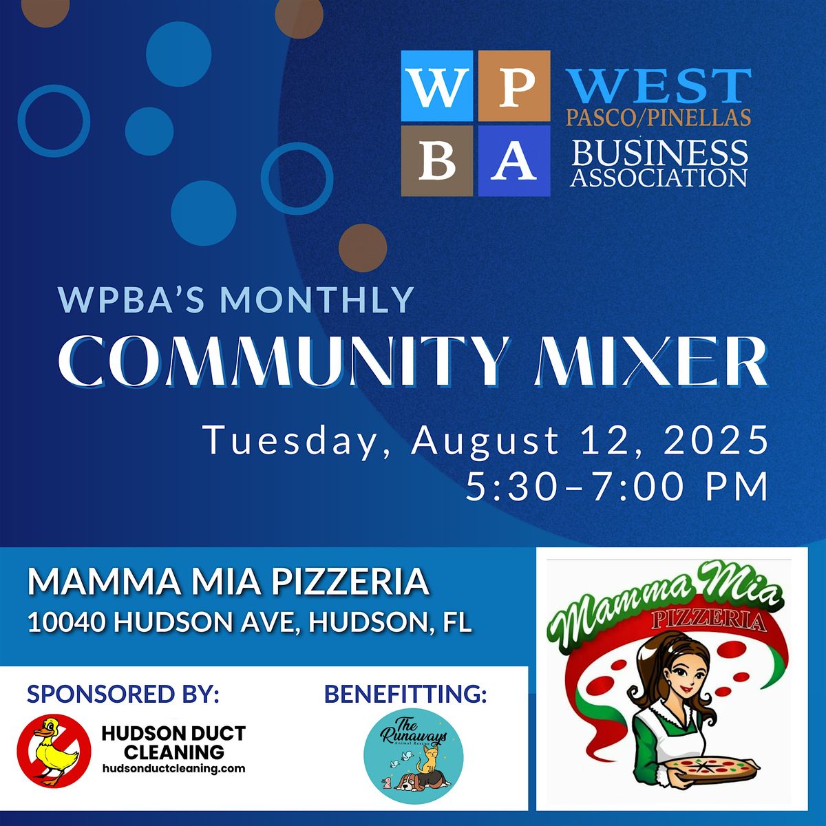 WPBA's Monthly Community Mixer - August 12, 2025