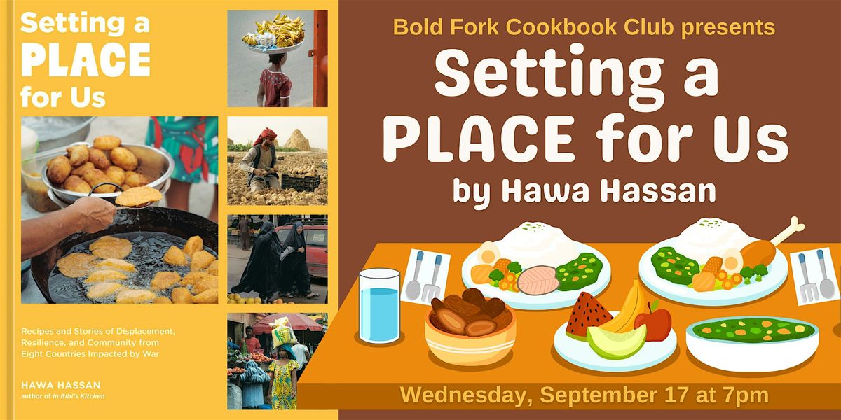 September Cookbook Club: SETTING A PLACE FOR US by Hawa Hassan