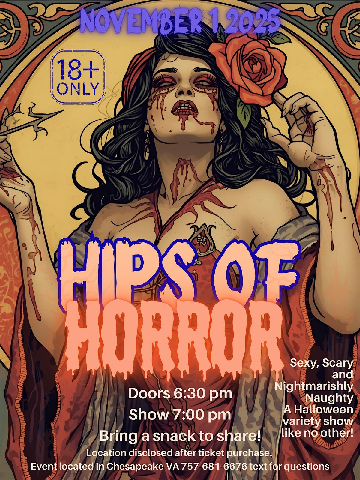 Hips of Horror 2025 RESERVED SEATING