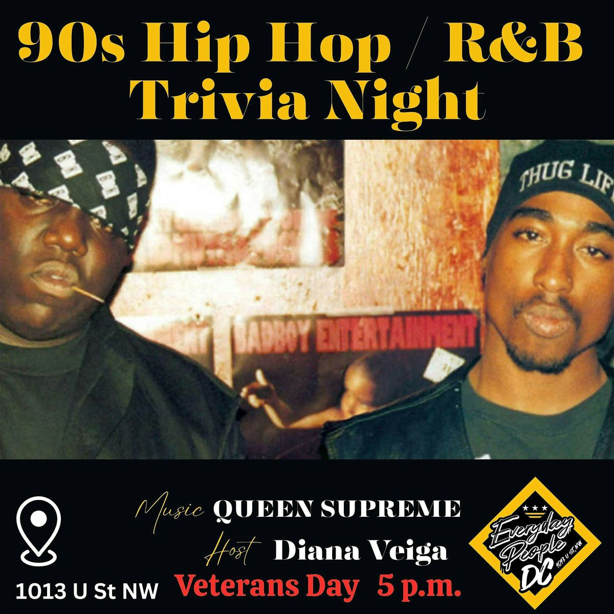 90's Hip Hop\/R&B Trivia Night