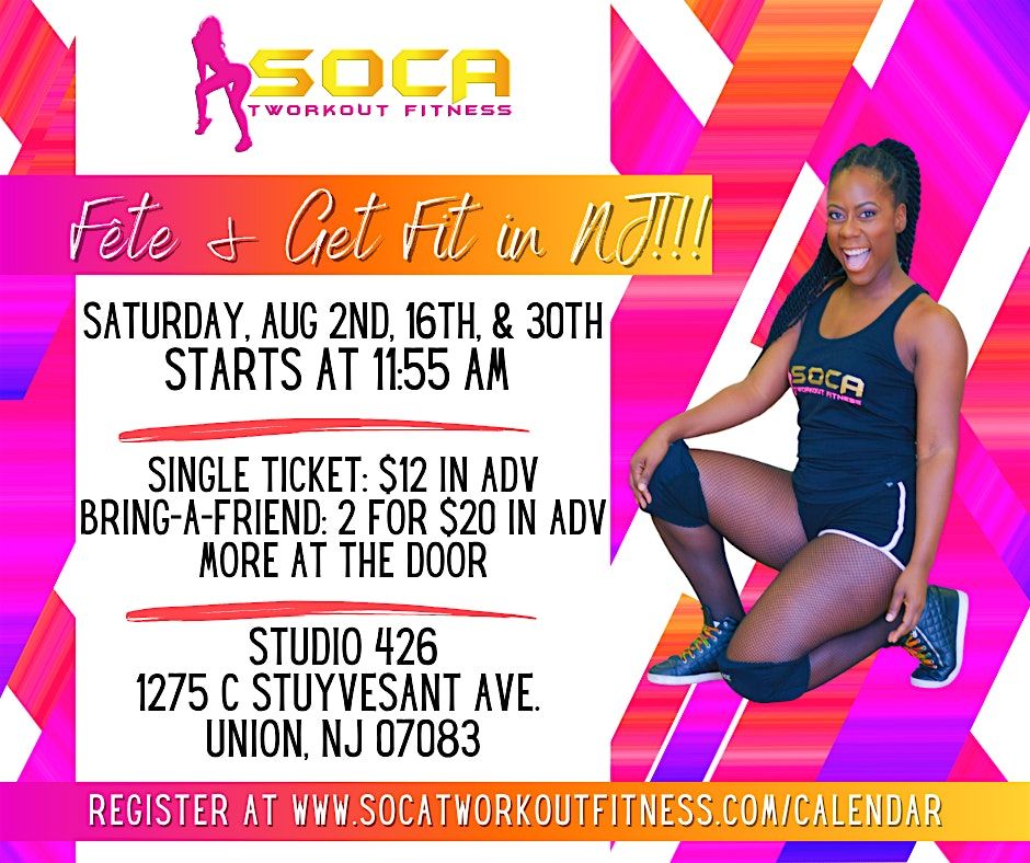 Soca Tworkout Fitness: F\u00eate and Get Fit in Union, NJ!!!