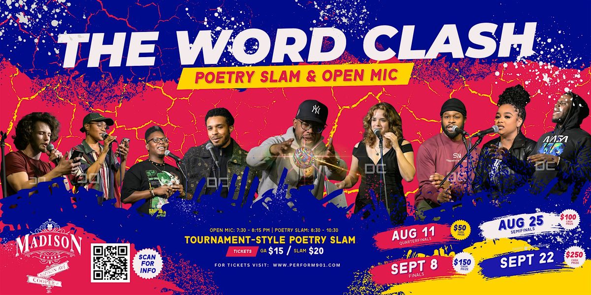 The Word Clash Poetry Slam & Open Mic