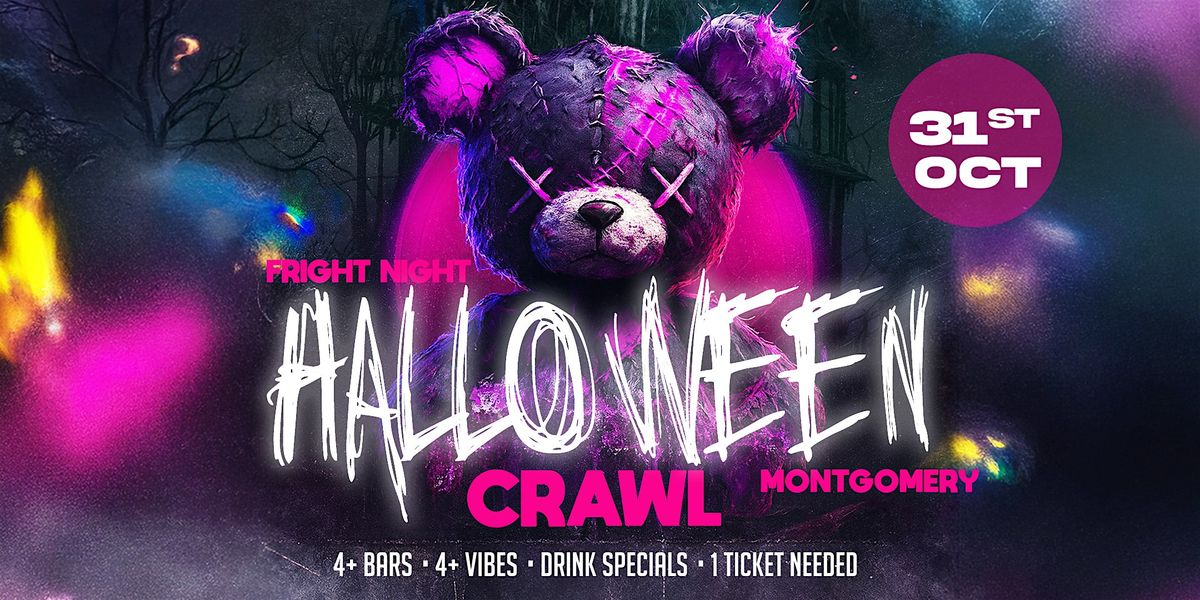 Fright Night Halloween Bar Crawl Montgomery