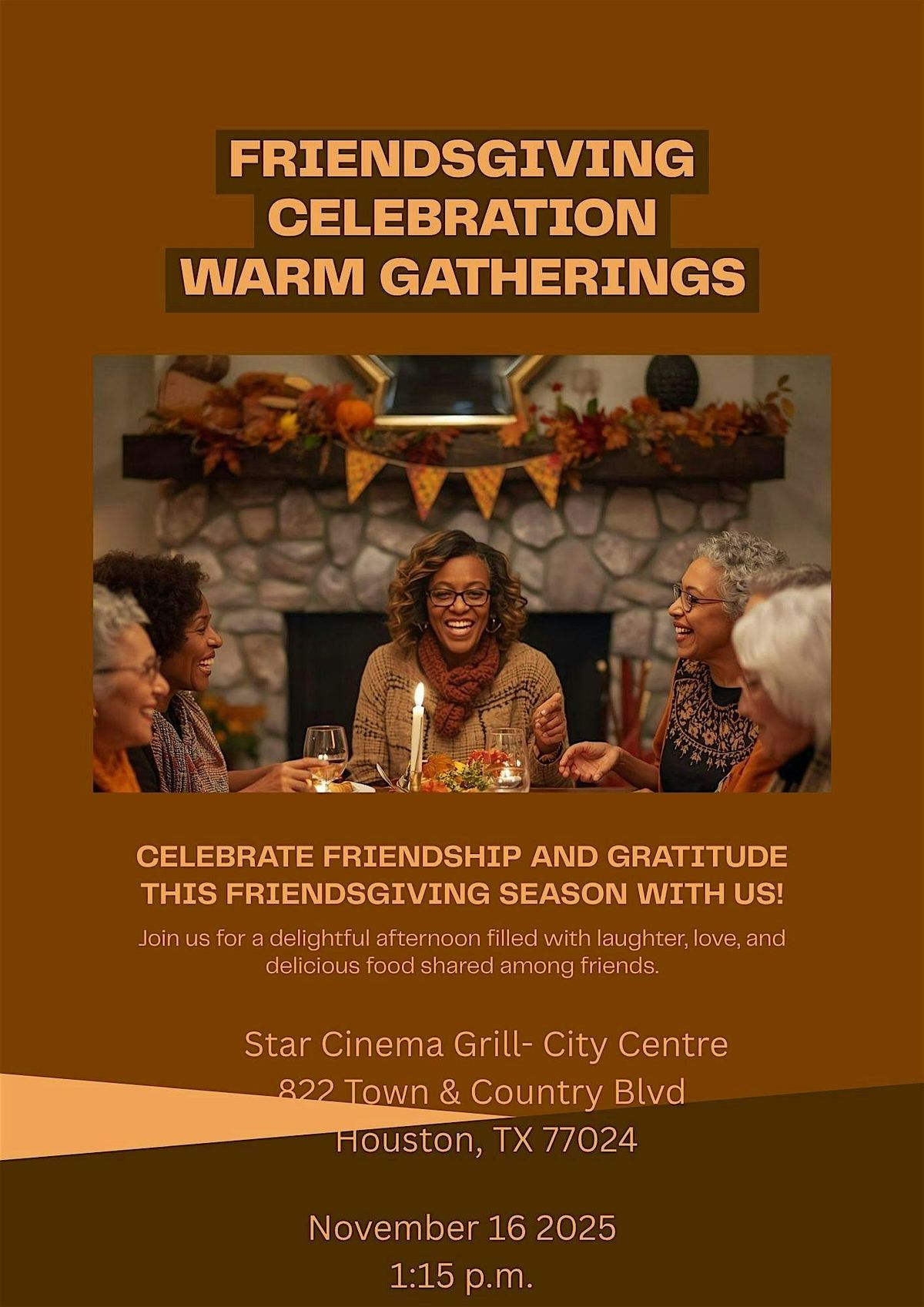 Houston Soul Sister's Sanctuary Friendsgiving