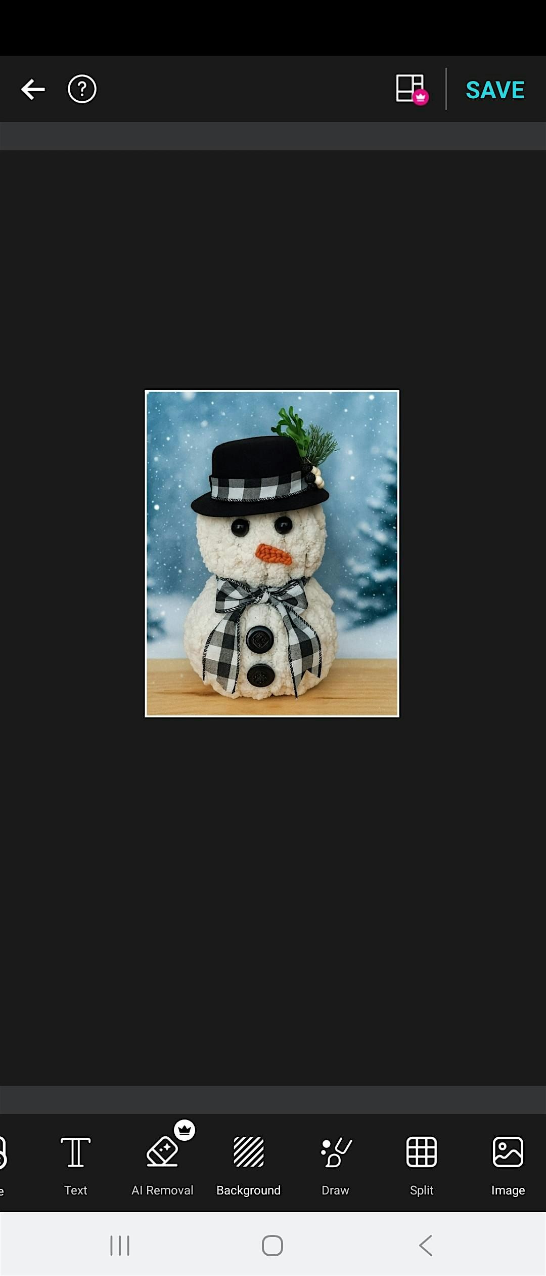 Chunky Knit Snowman Workshop