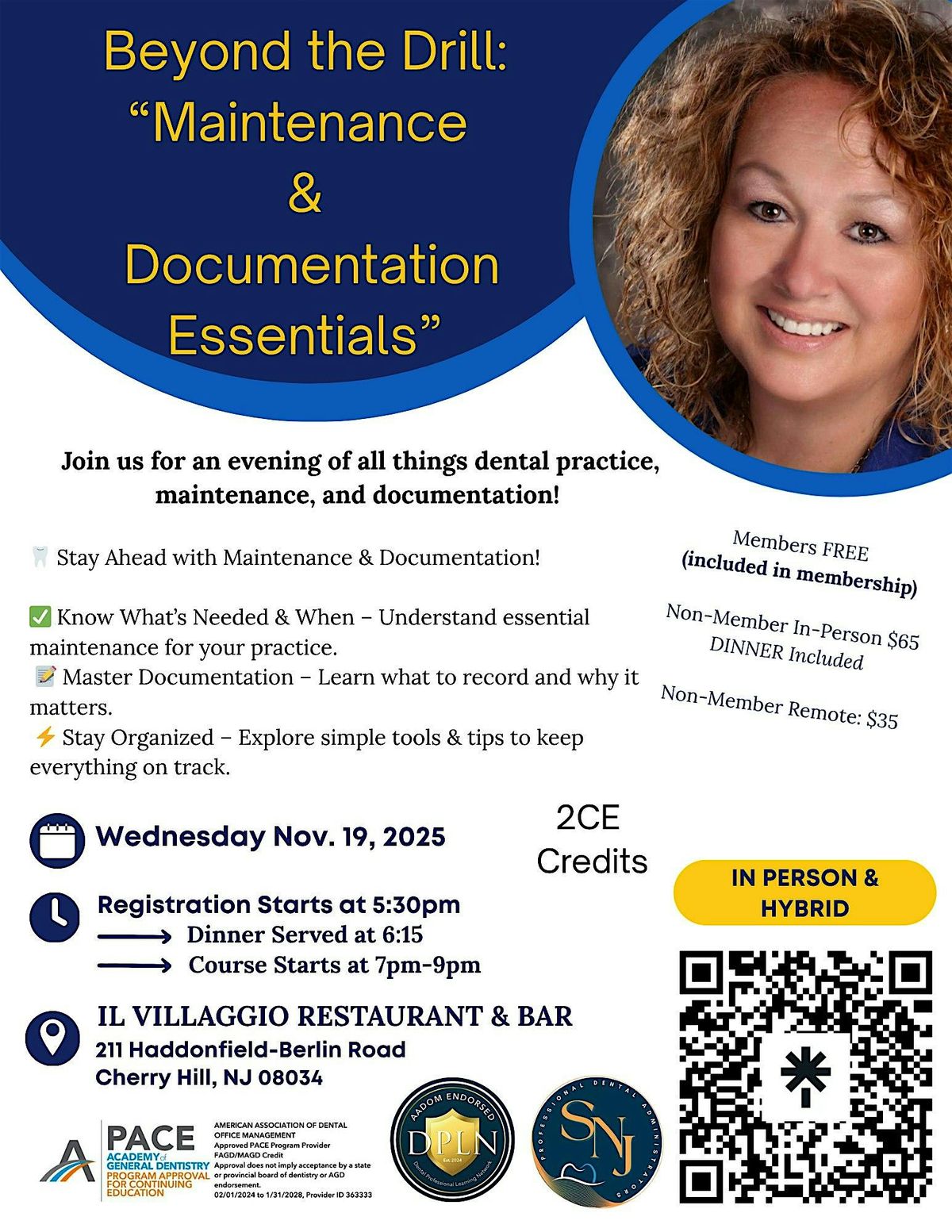 Beyond the Drill- "Maintenance & Documentation Essentials"