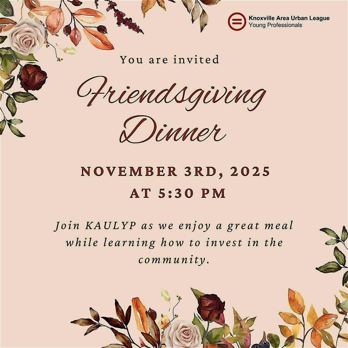 KAULYP Friendsgiving Dinner